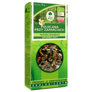 Herbatka polecana przy zaparciach EKO 50 g - suplement diety