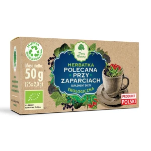 Herbatka polecana przy zaparciach EKO 50 g (25x2 g) - suplement diety
