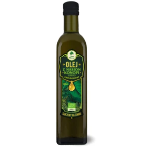 Olej z nasion konopi EKO 500 ml - OUTLET