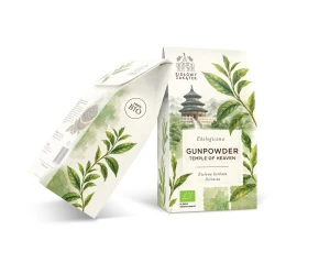 Herbata zielona liściasta Gunpowder Temple of Heaven EKO 80 g
